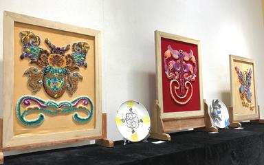“潤物”無聲 技藝生花——美術系工藝美術品設計專業(yè)師生展圓滿舉辦